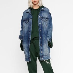 Zara Blue Jean Jacket - Size M